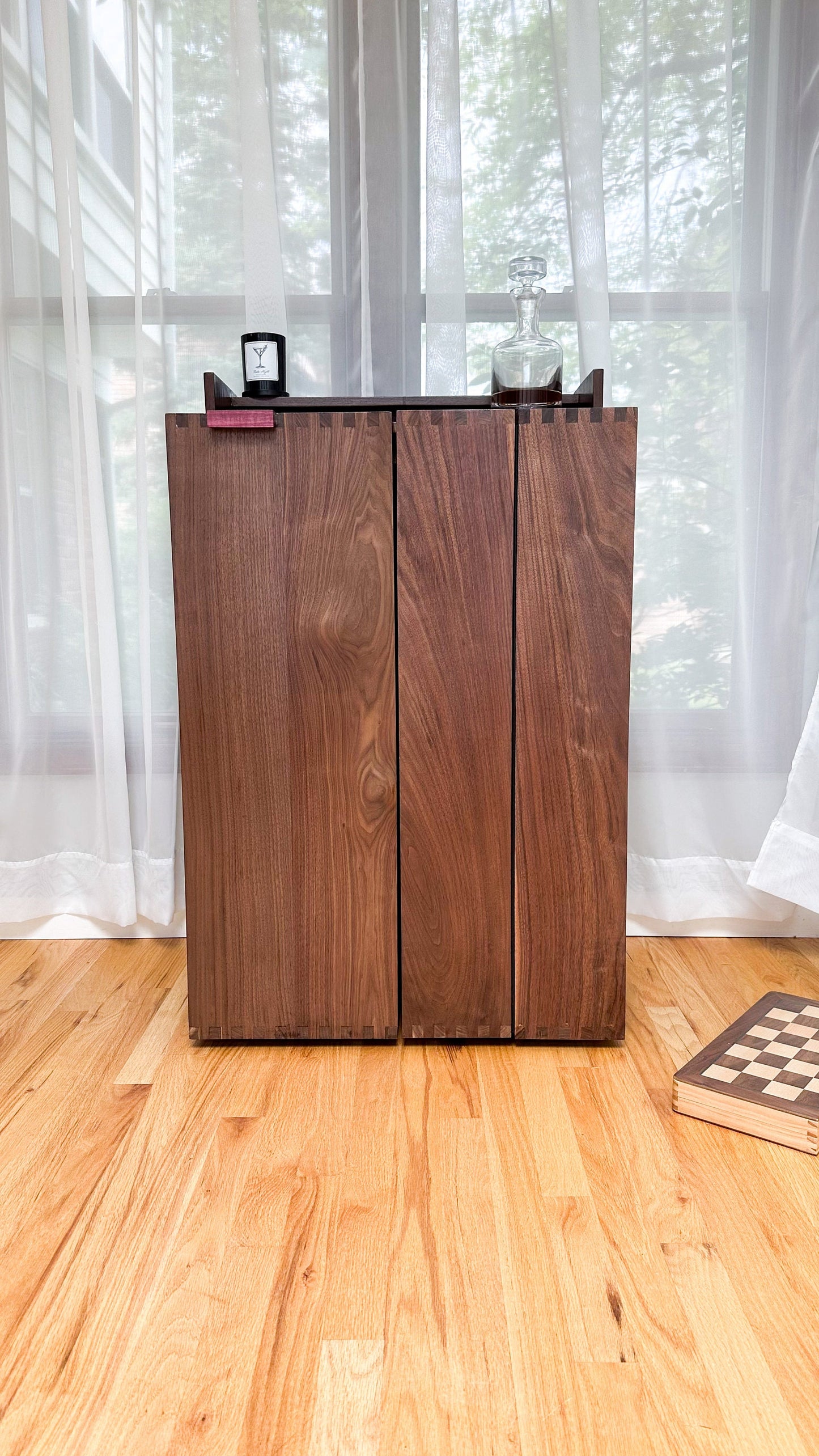 Walnut Mini Bar