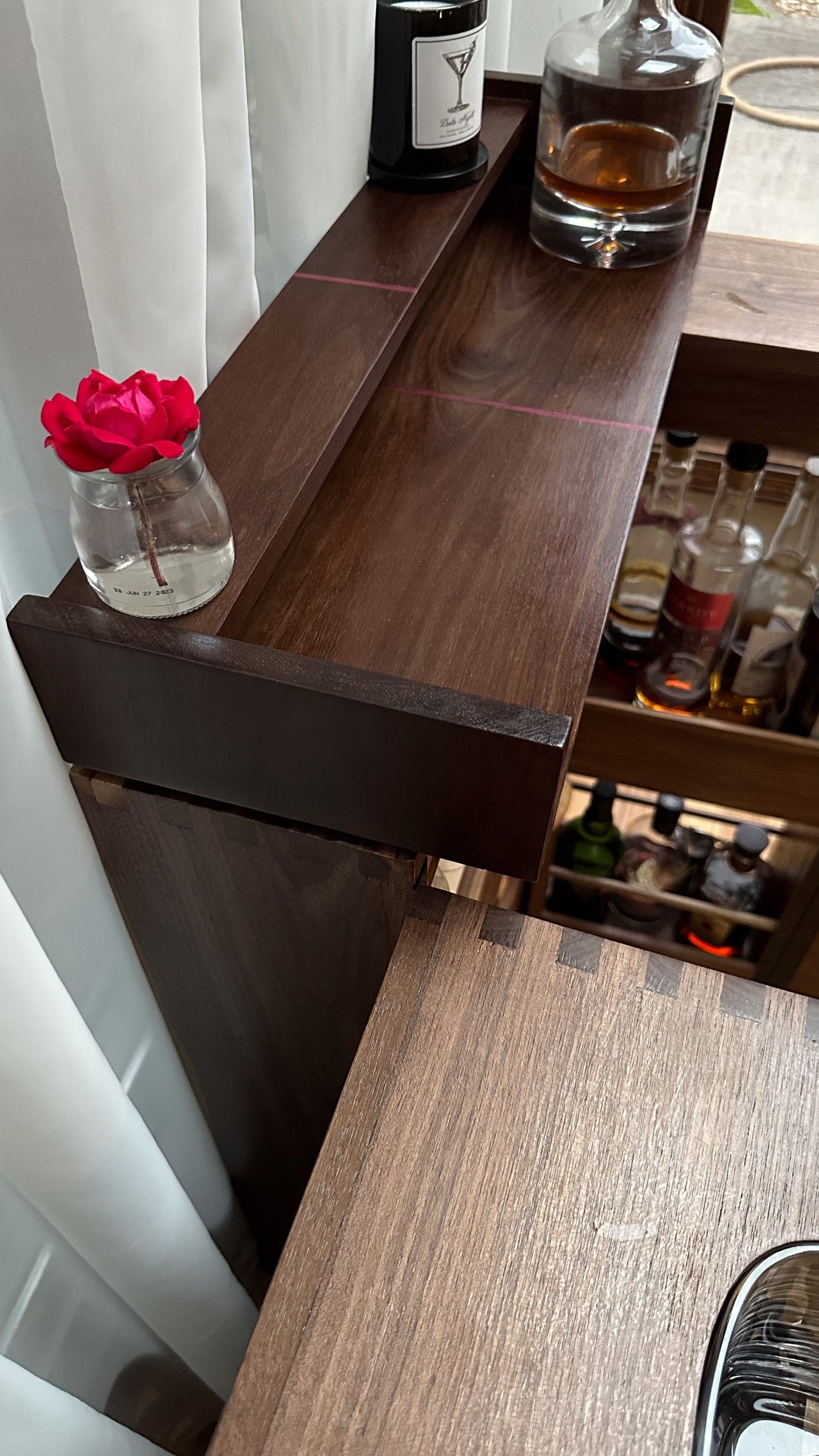 Walnut Mini Bar