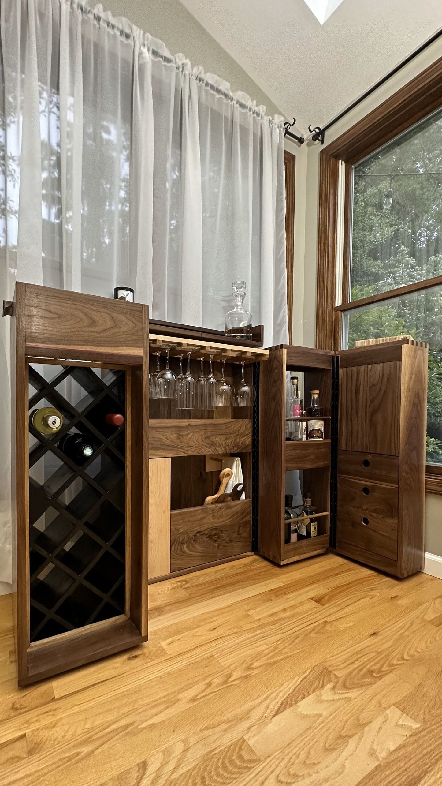 Walnut Mini Bar